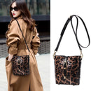 Leopard Genuine Leather Handbag