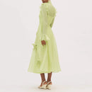 Spliced 3D Flower Dresses