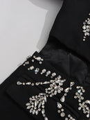 Solid Hollow Out Diamonds Elegant Blazers