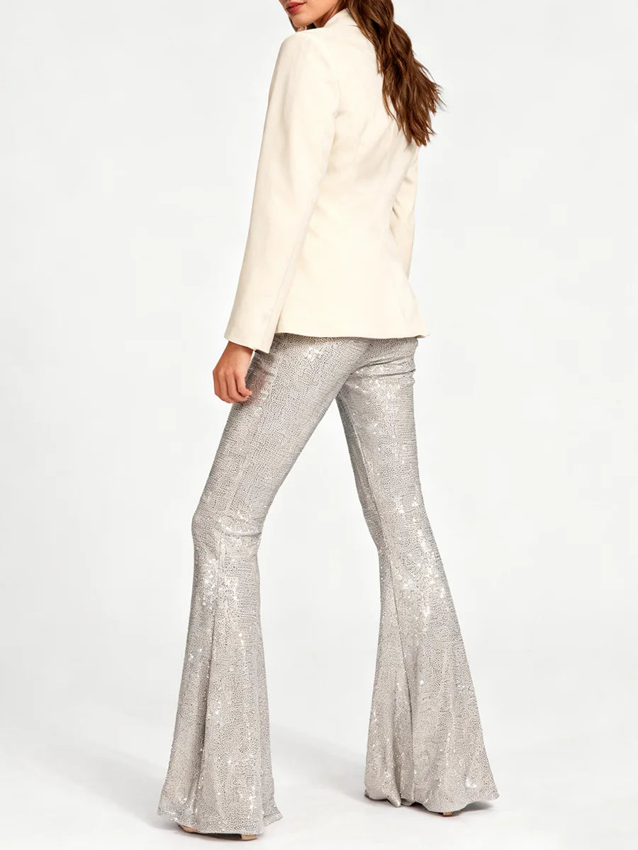 Two Piece Lapel Pant Sets