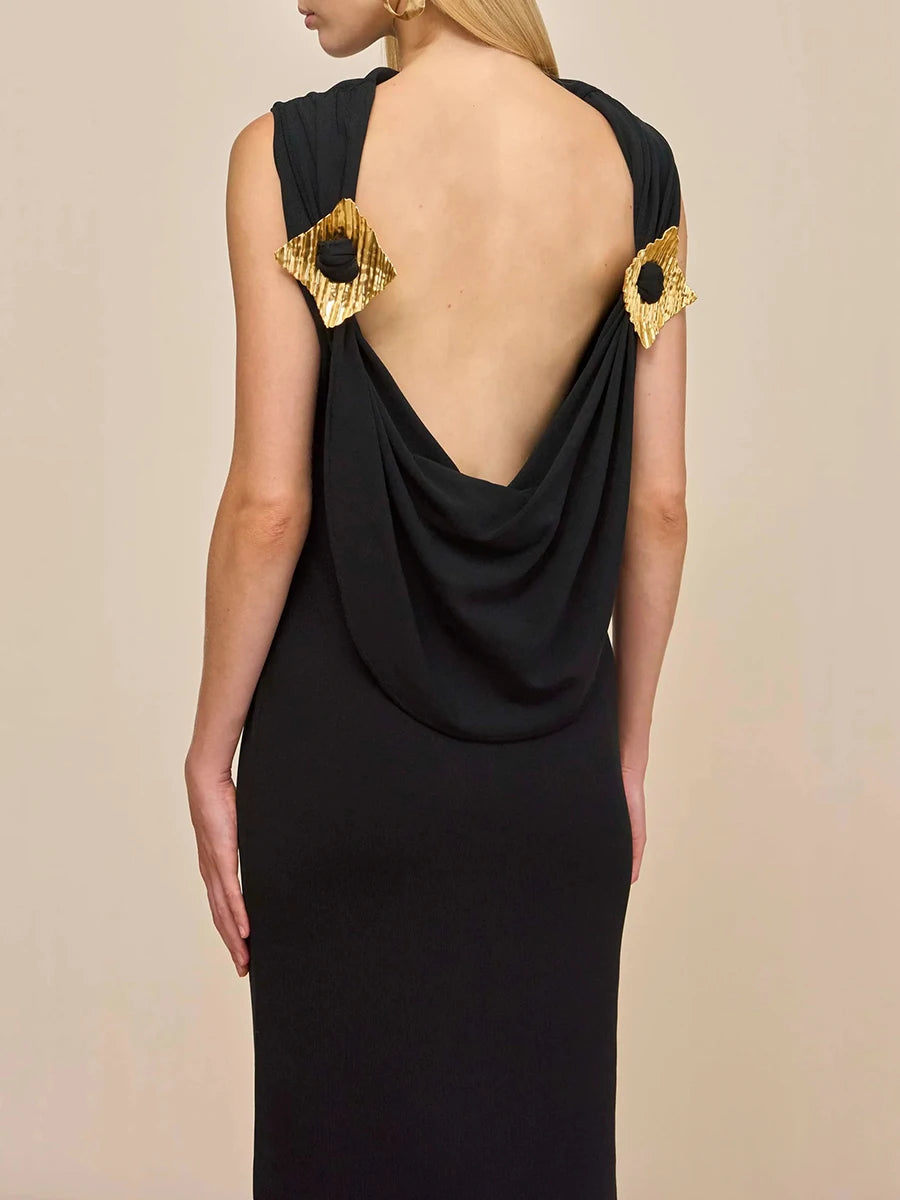 Spliced Sequined Dresses