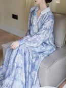 Printing Loose Spliced Sequins Dresses
