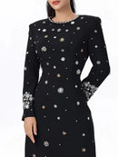 Spliced Bead Temperament Dresses