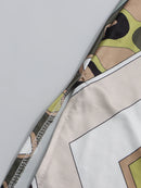Hit Color Printing Casual Dresses