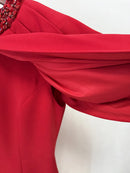 Bead Slimming Long Dress