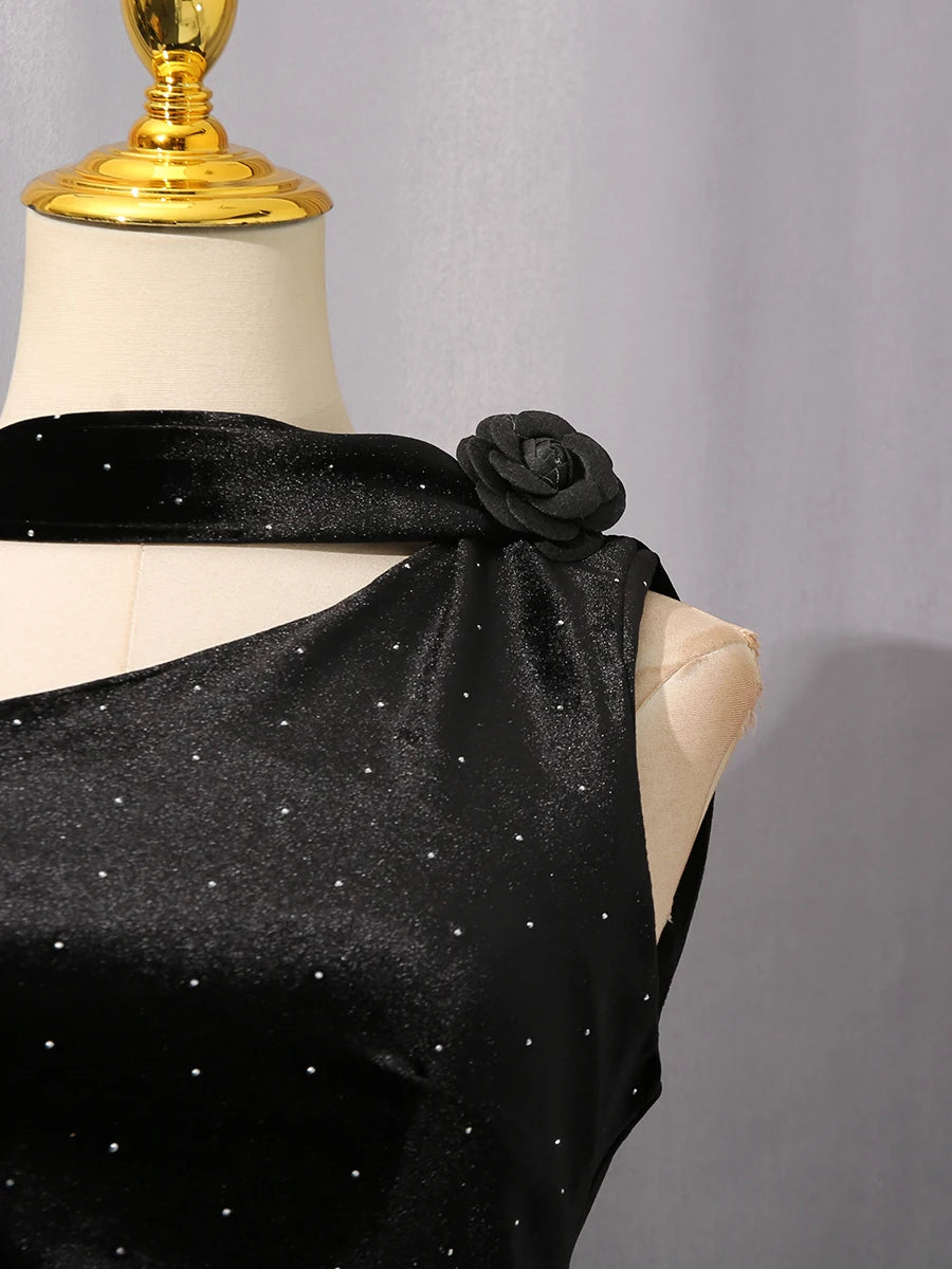 Spliced Ribbon Elegant Dresses