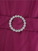 Plus Size Elegant A Line Midi Dress