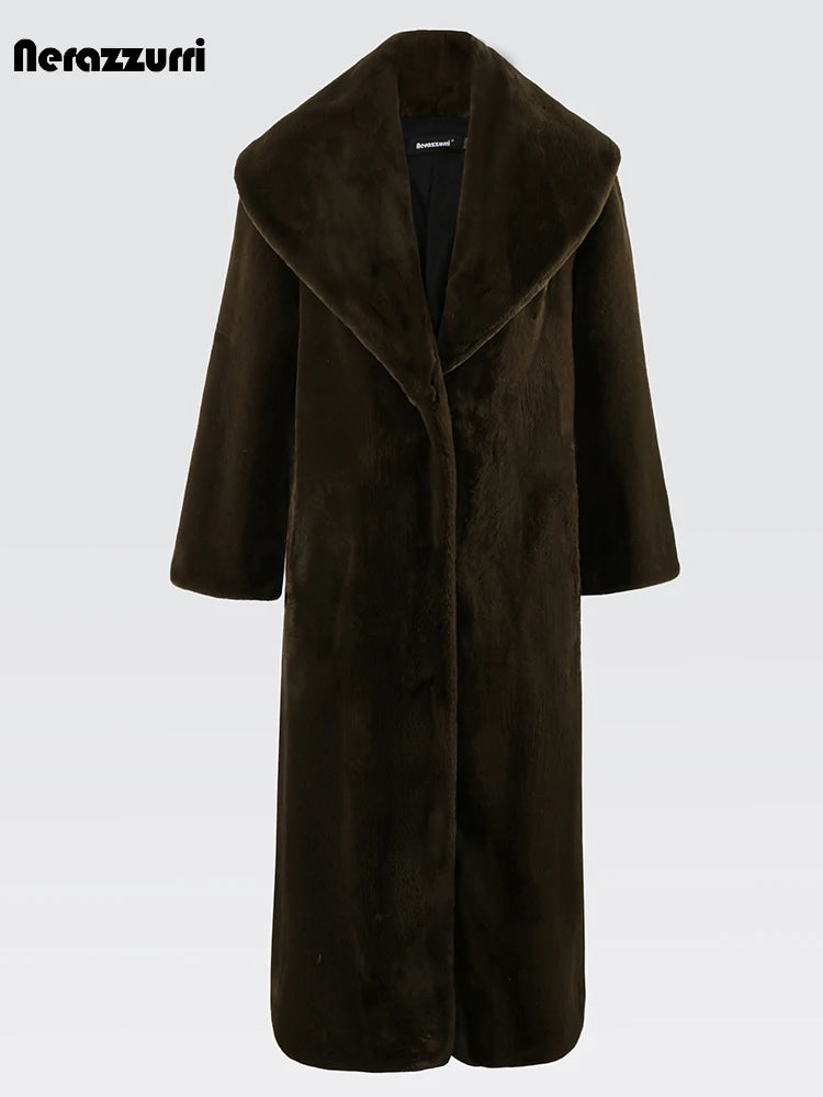 Long & Thick Faux Sheared Mink Fur