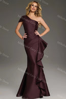 Mermaid Evening Dresses One Shoulder Dresses
