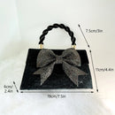 Bow Decoration Clutch Bags