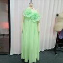 Loose Spliced Floral Dresses for Women