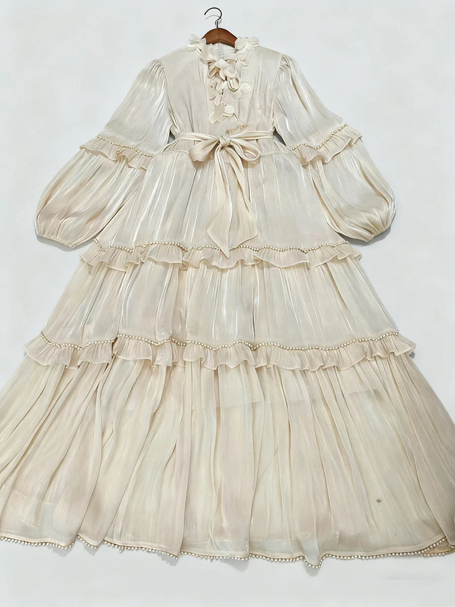 Ruffles Folds Dresses
