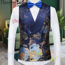 Double Breasted Slim Men’s Vest