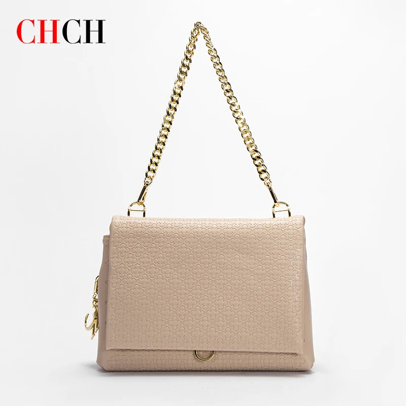 Classic Printed Shoulder Handbag