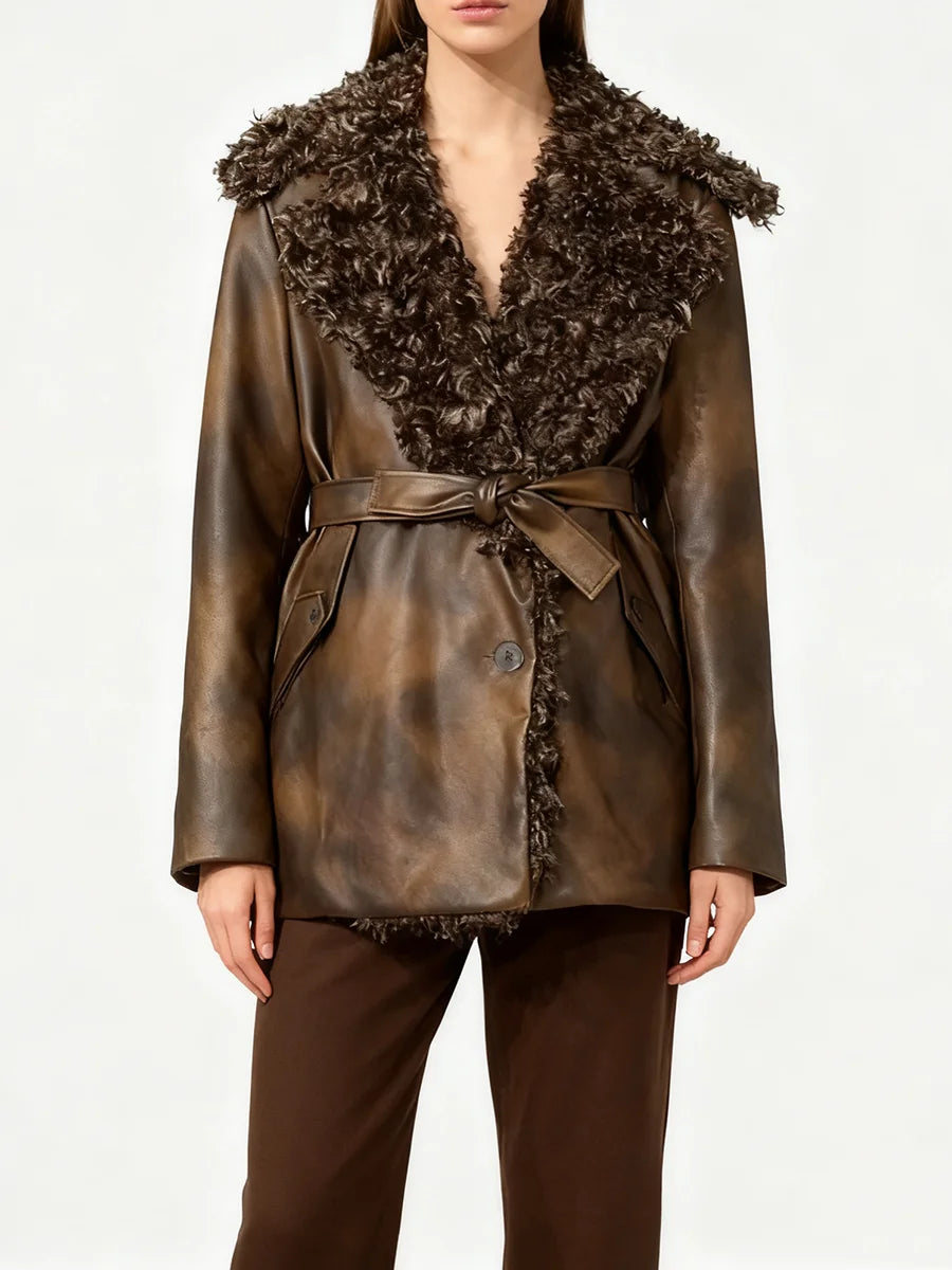 Lace Up Fashion Jackets for Women