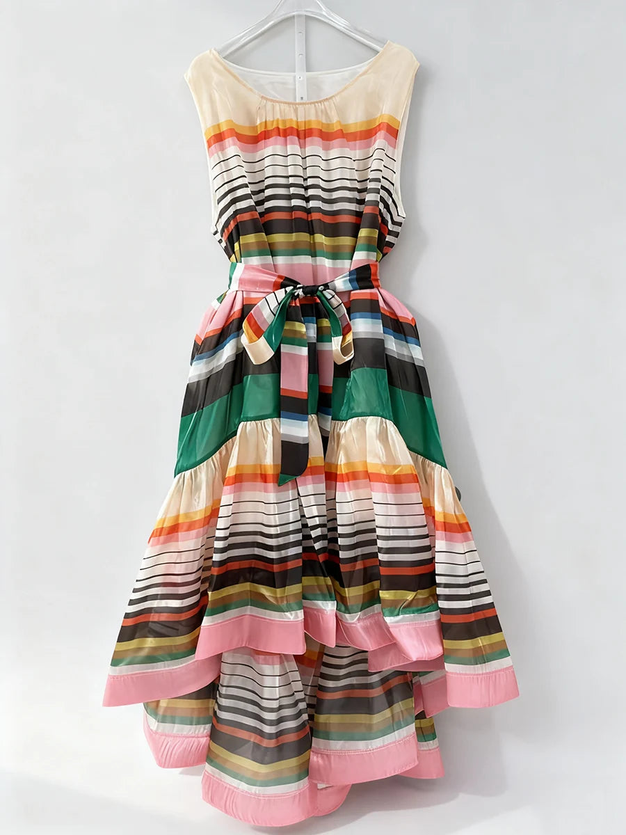 Color Striped Dresses