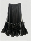 Ruffles Mesh Skirts