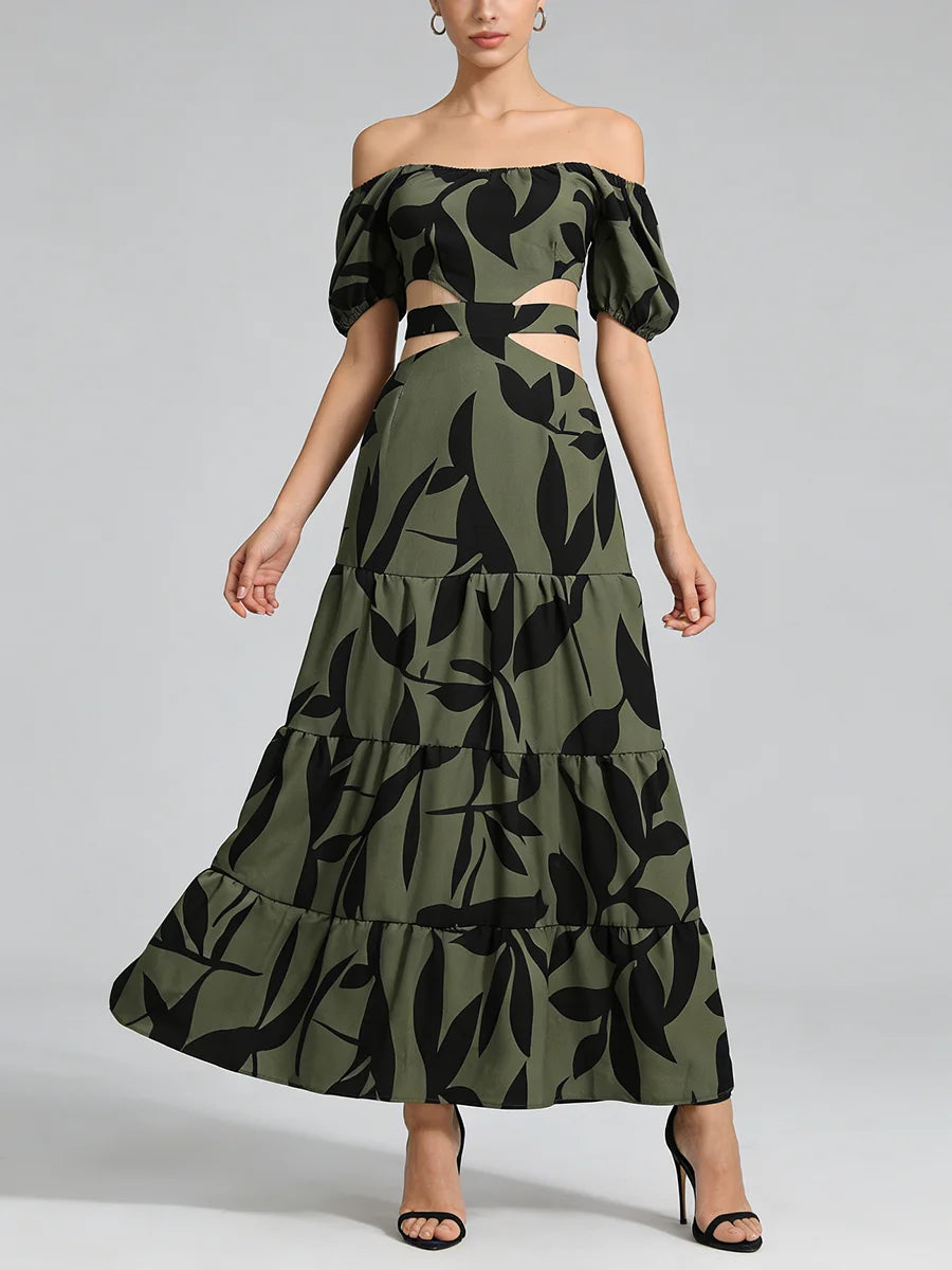 Flower Printed Dress