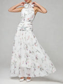Bowknot Long Dress for Women