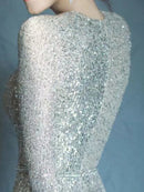 Spliced Sequins Dresses