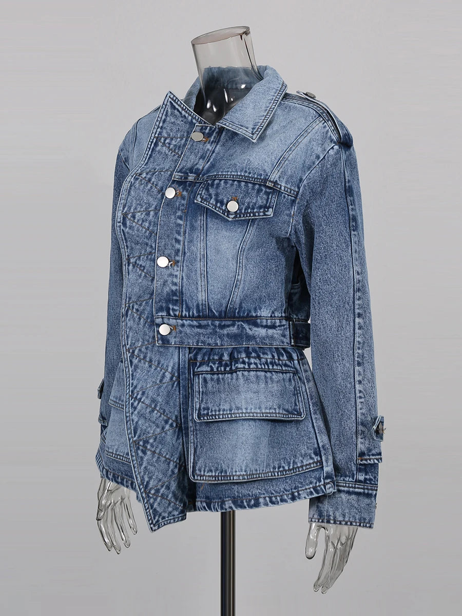 Ruffles Fashion Cowboy Jackets
