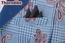Men Suits 3 Piece Houndstooth Suit