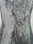 Spliced Sequins Dresses
