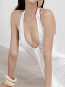 Sleeveless Backless Dress