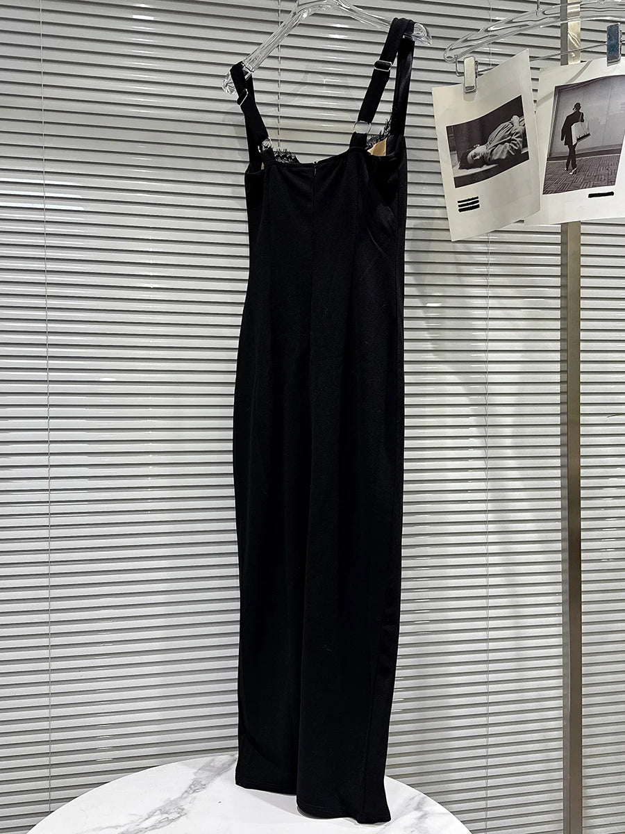 Spliced Lace Dresses