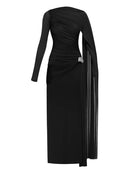 Slimming Spliced Folds Dresses