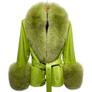 Sheep Fur Leather Jacket