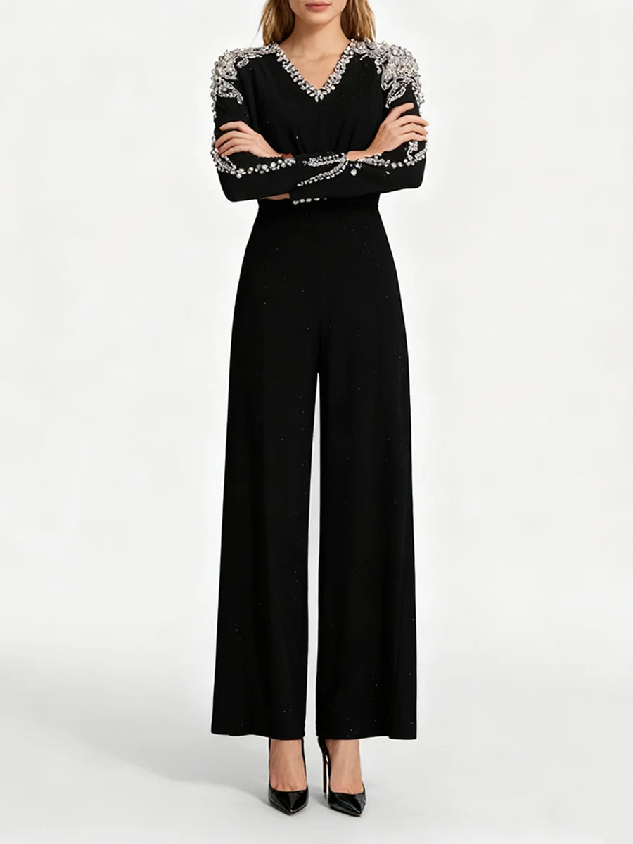 Beading Elegant Jumpsuits
