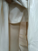 Solid Spliced Pleated Dresses
