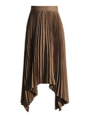 Khaki Loose Irregular Skirt (skirt only)