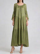 Lace Up Long Dresses