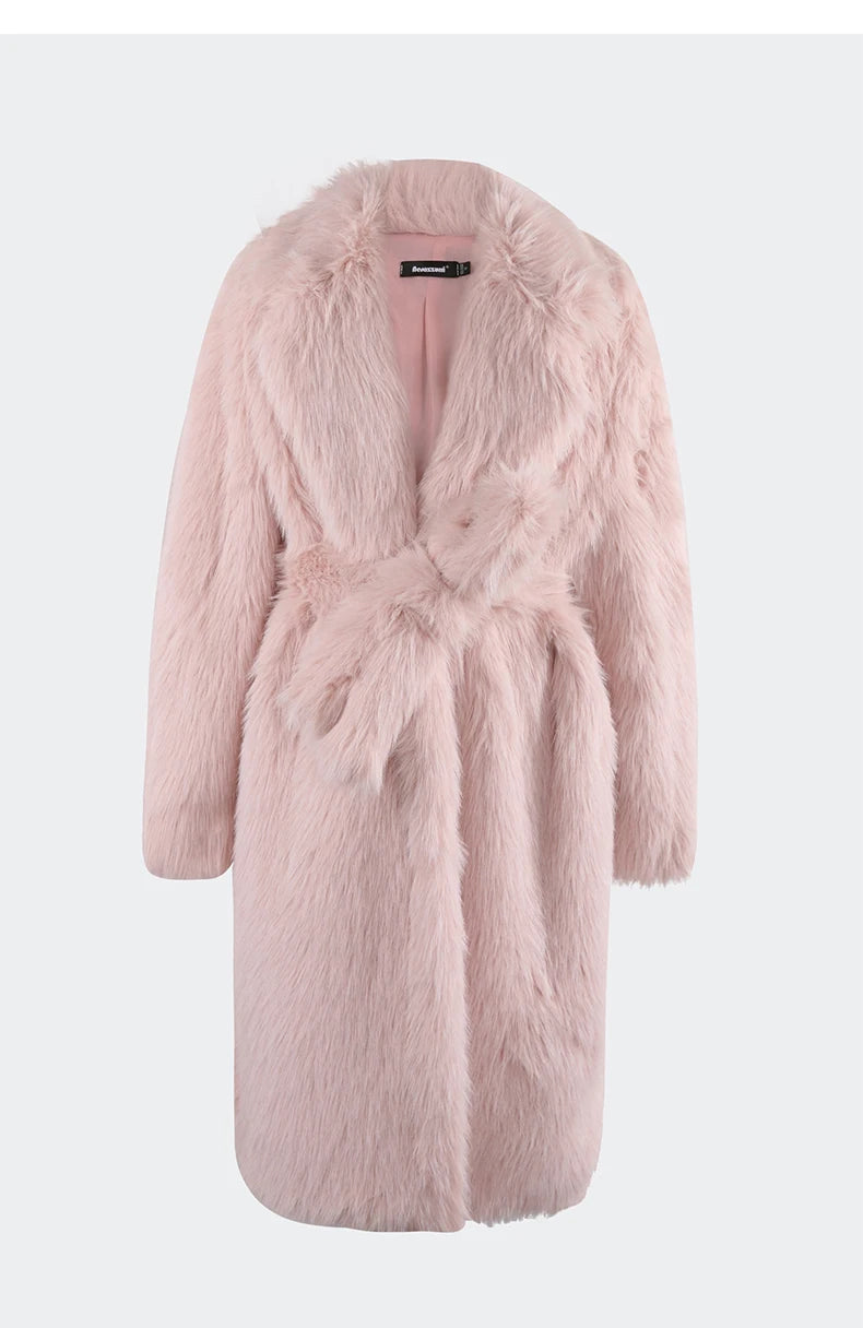 Pink Fluffy Coat