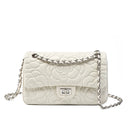 Camellia Pattern Chain Crossbody Bags
