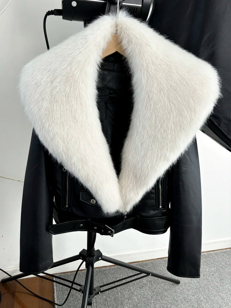 Sheepskin Leather Jacket