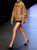 Zippers Leather Jackets