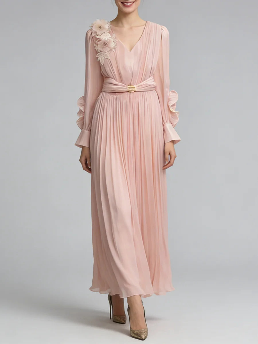 Flower Ruffles Dresses