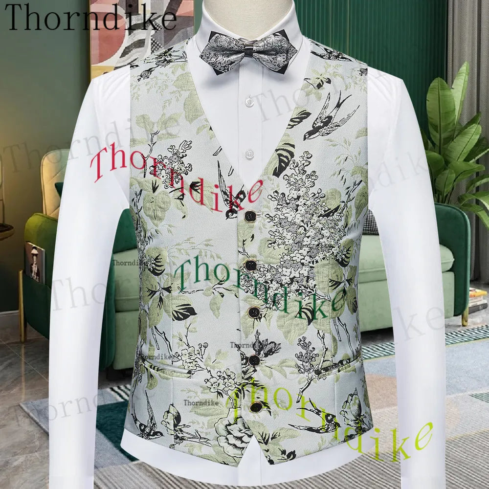 Double Breasted Slim Men’s Vest