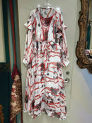 Hit Color Spliced Striped Dresses