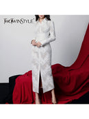 Spliced Lace Dresses