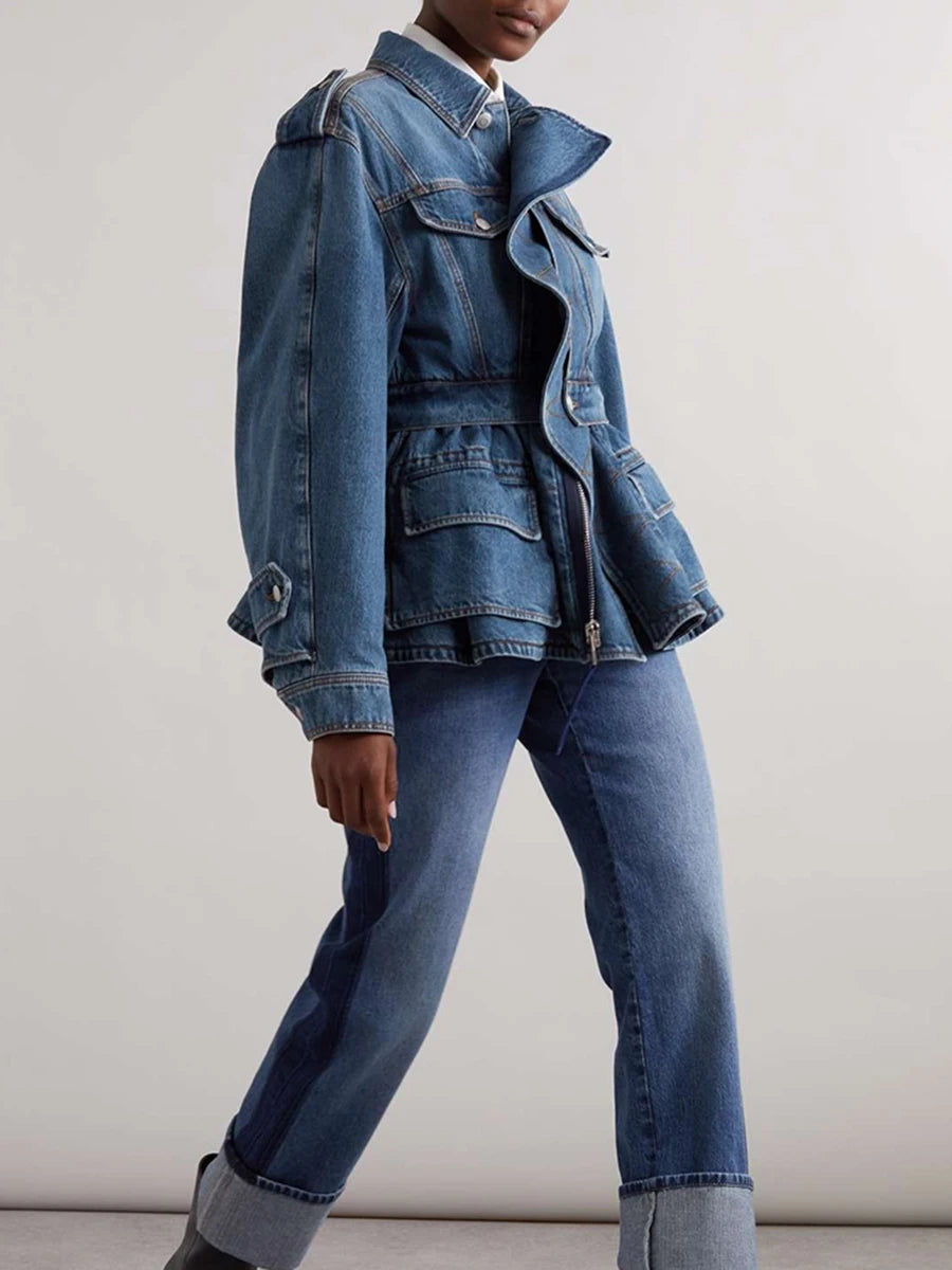 Ruffles Fashion Cowboy Jackets