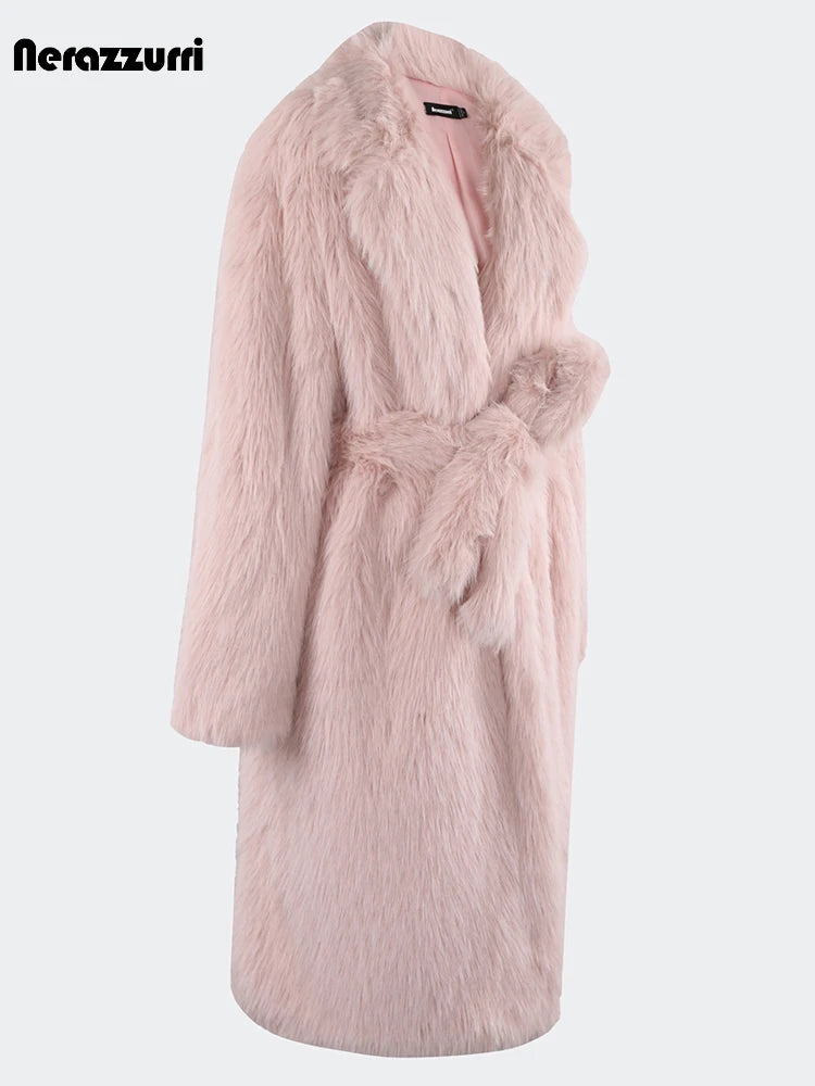 Pink Fluffy Coat