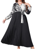 Plus Size Printed Dress