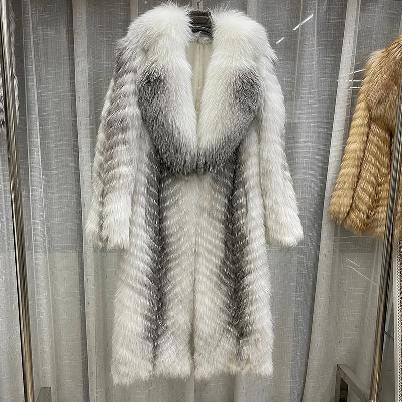 Winter Knitted Fur Coats