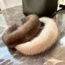 Real Mink Fur Headbands