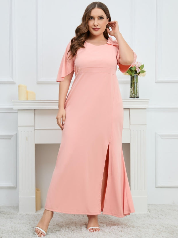 Plus Size Pink Dress