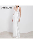 Sleeveless Backless Dress